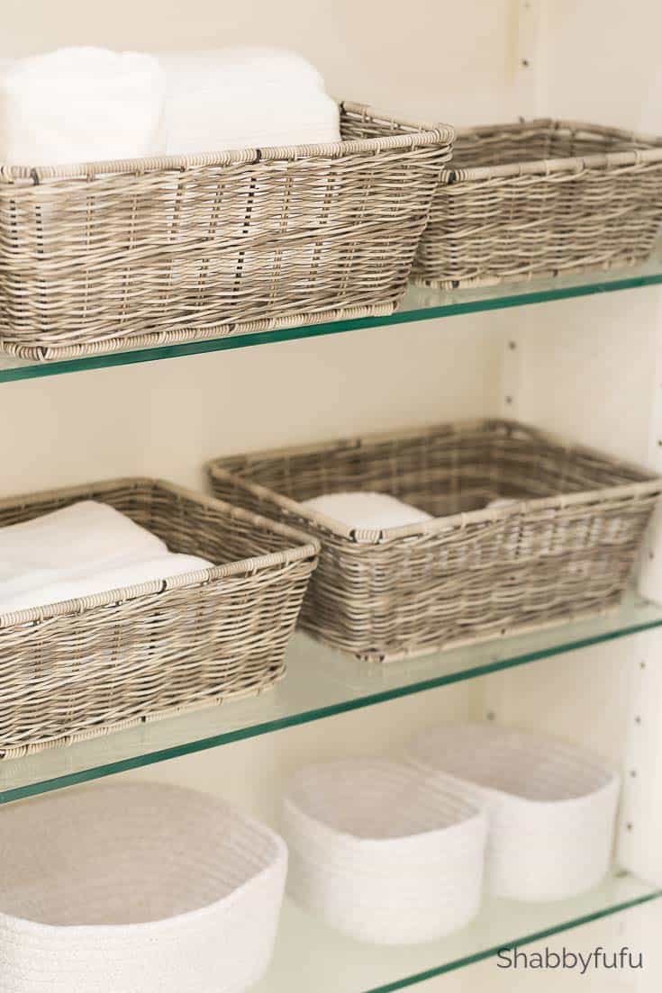 Stylish Storage Baskets for Bathroom Organization