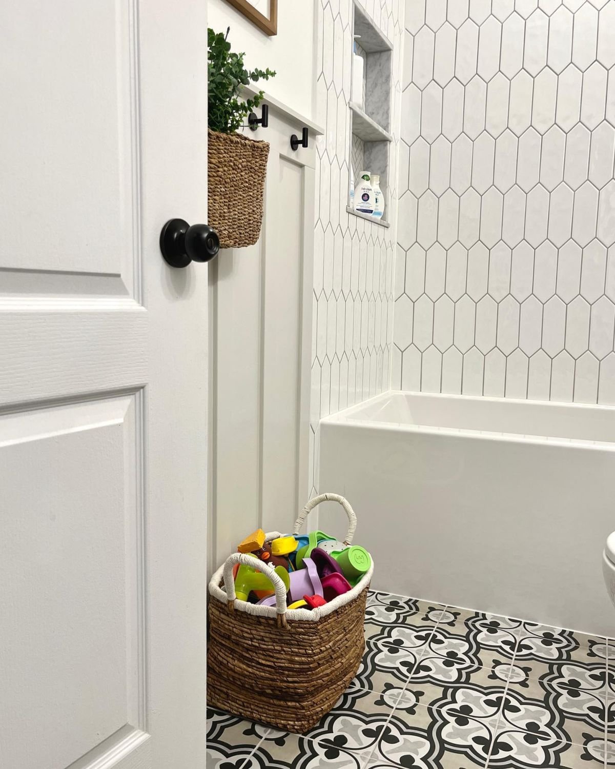 Stylish Straw Baskets for Toy Storage