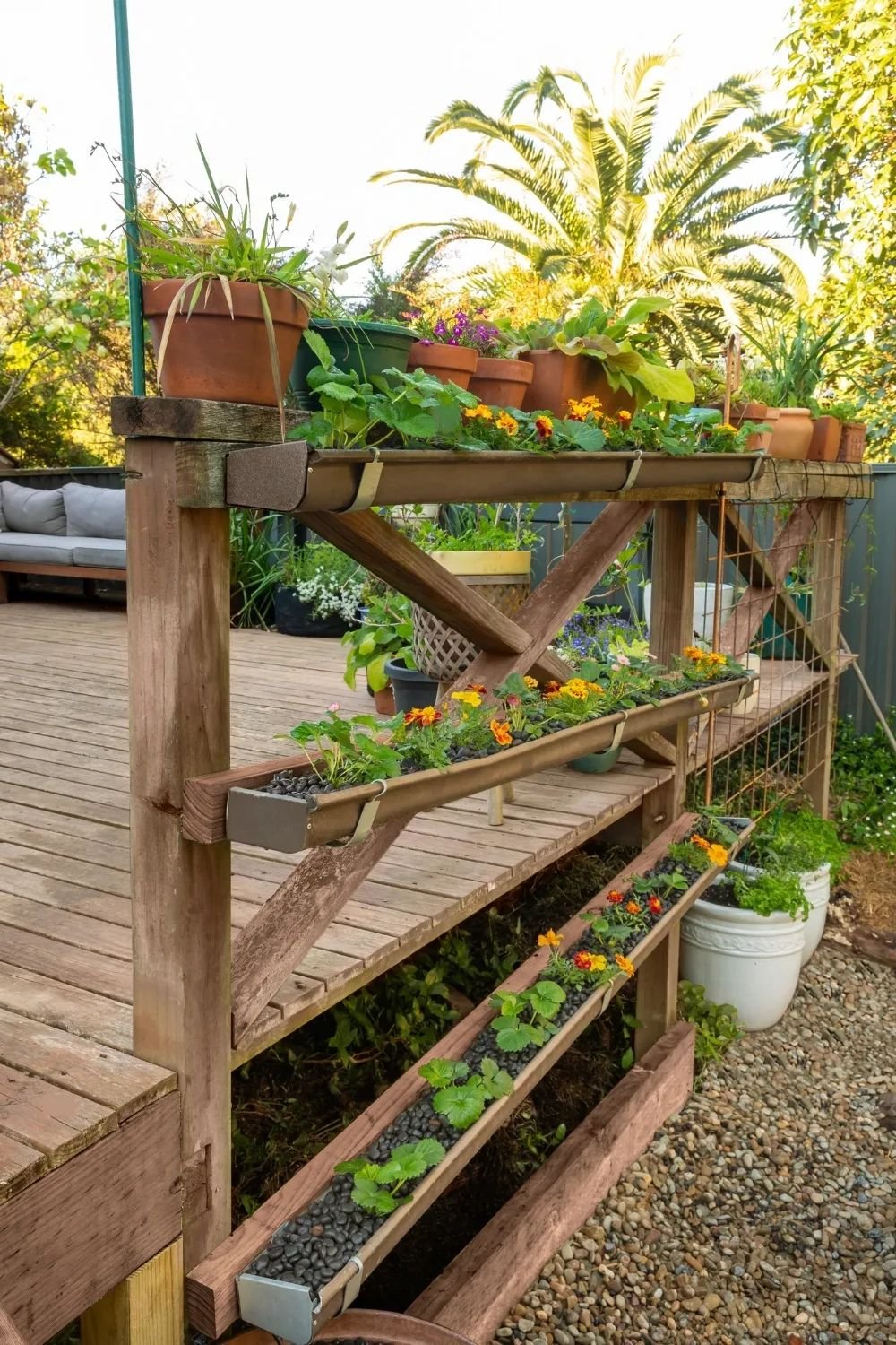 Transform Guttering into Hydroponic Gardens