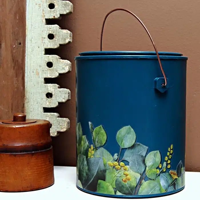 Transform Paint Cans with Dollar Tree Decals