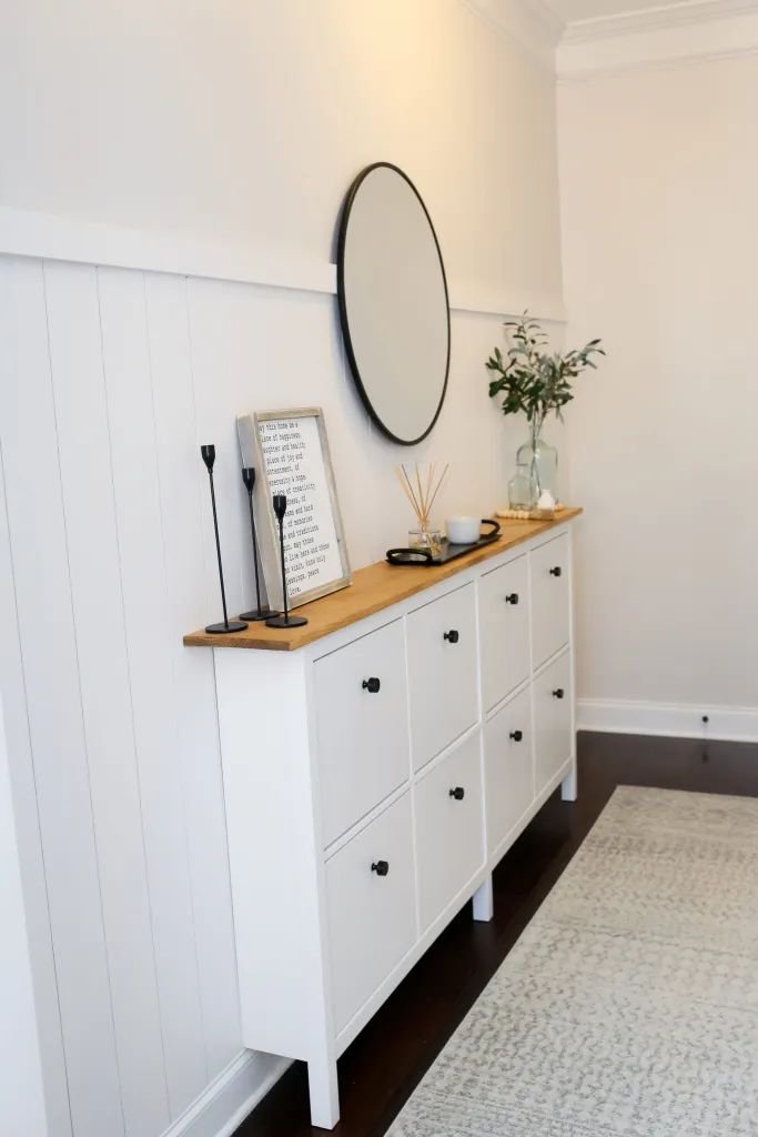 Transform Your Entryway with IKEA Hacks