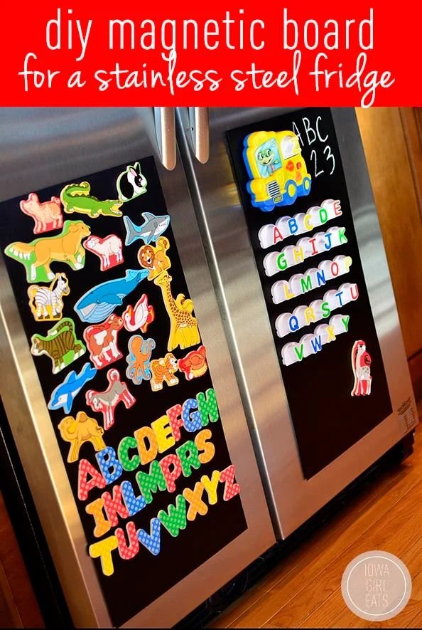 Transform Your Fridge with Magnetic Boards