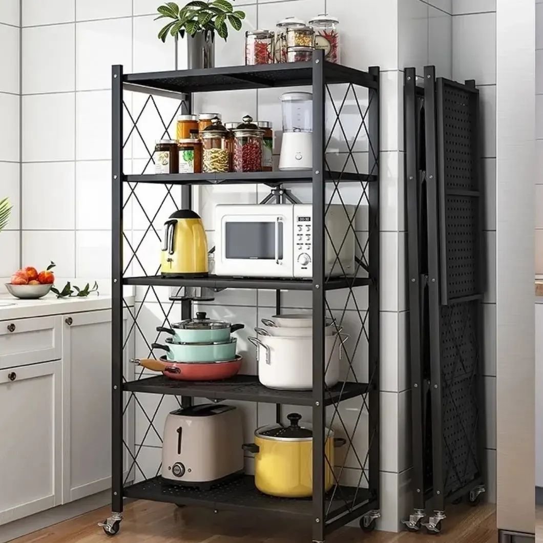 Versatile 5-Tier Metal Shelf