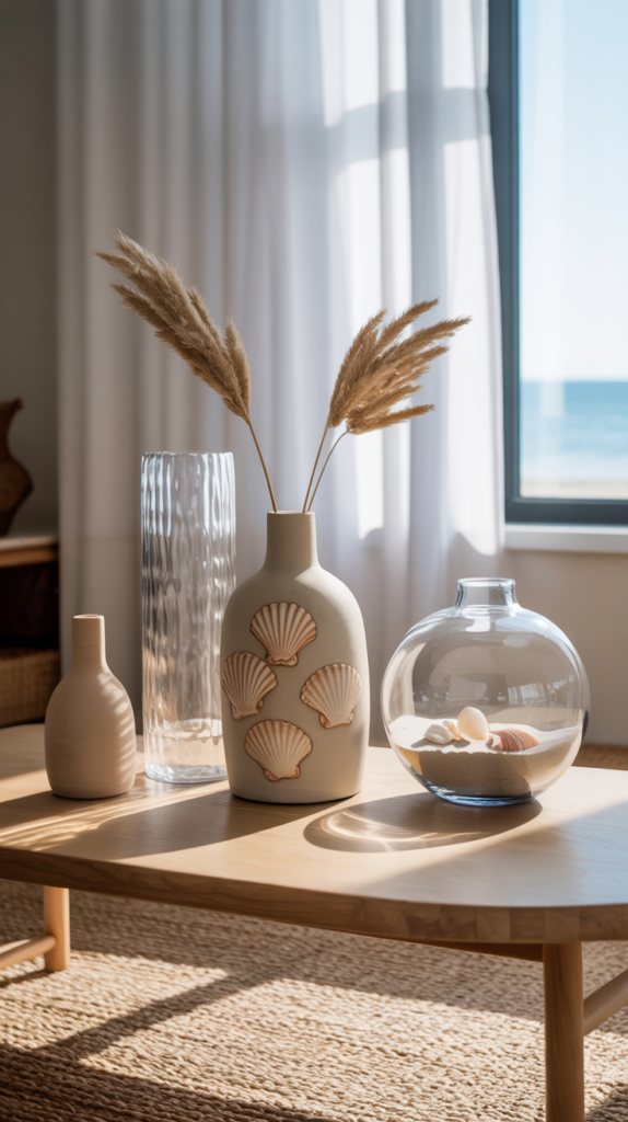 Beach-Inspired Vases