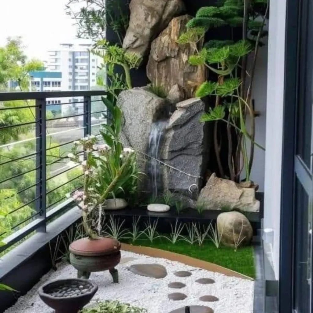 Cascading Waterfall Oasis