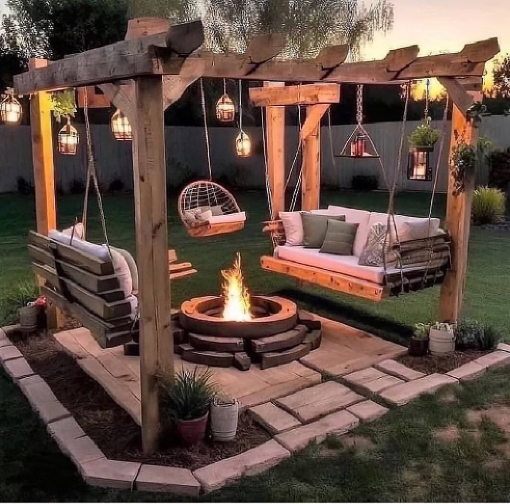 Central Fire Feature Design