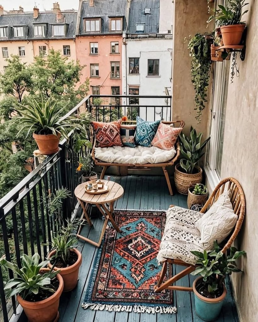 Charming Balcony Retreat
