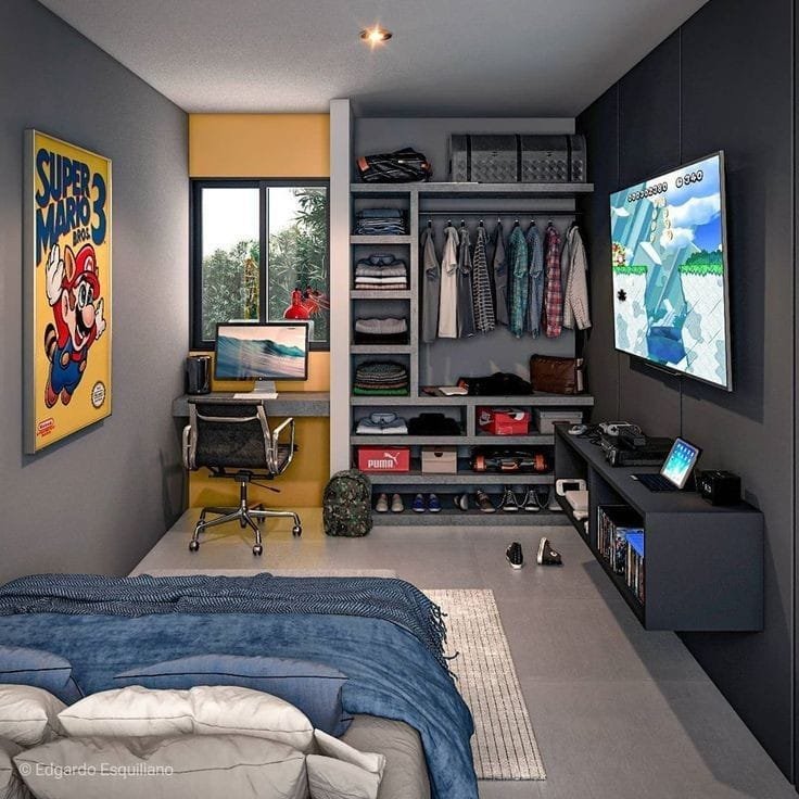 Classic Gaming Space Design