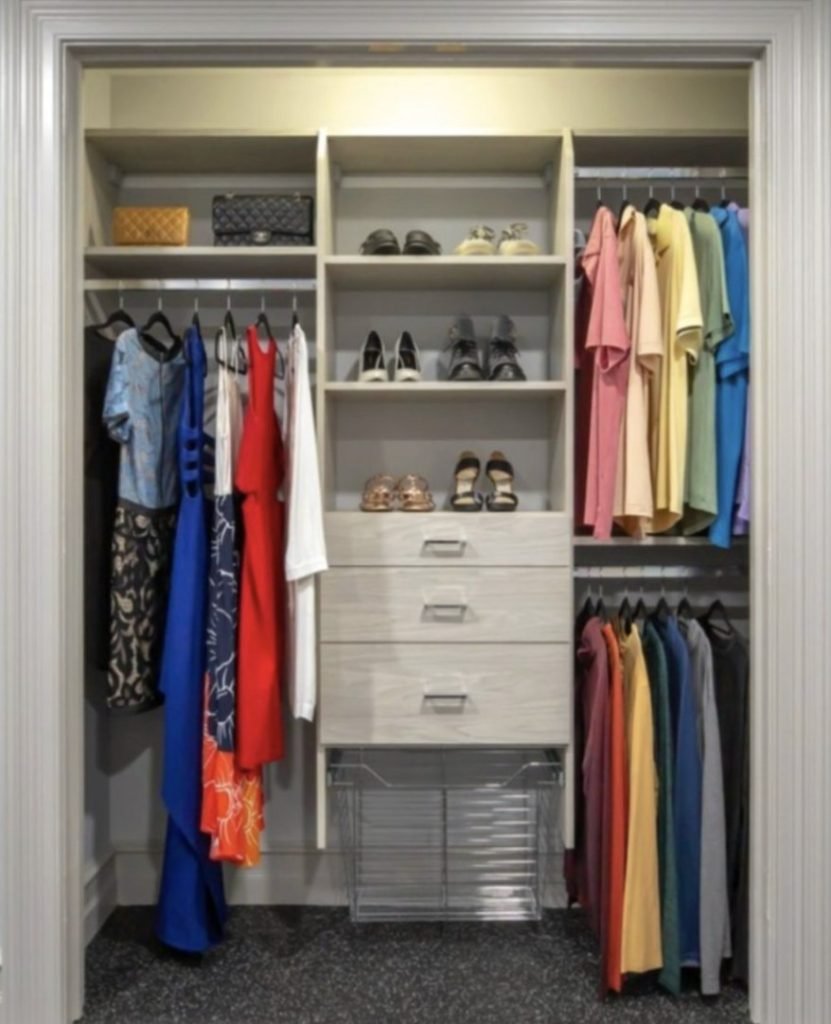 Color-Coded Garment Arrangement