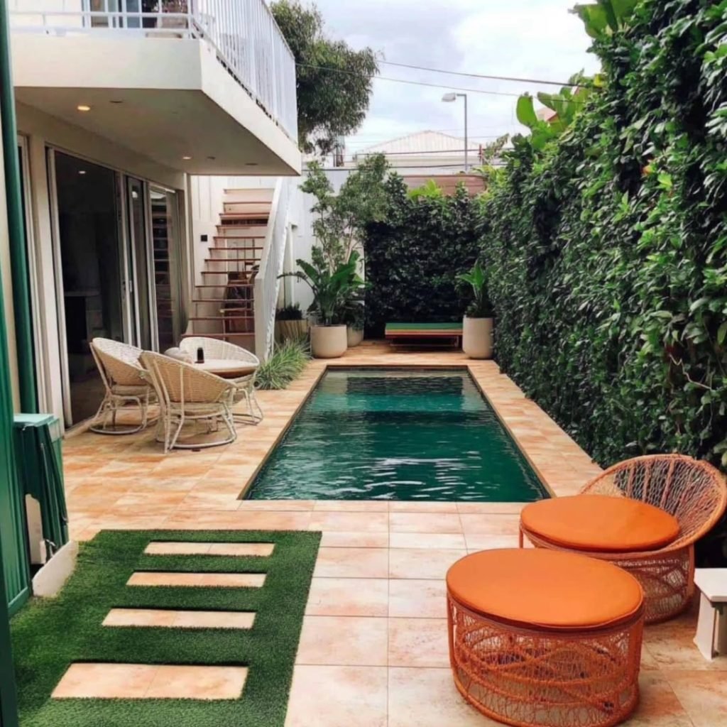 Compact Lap Pool Design