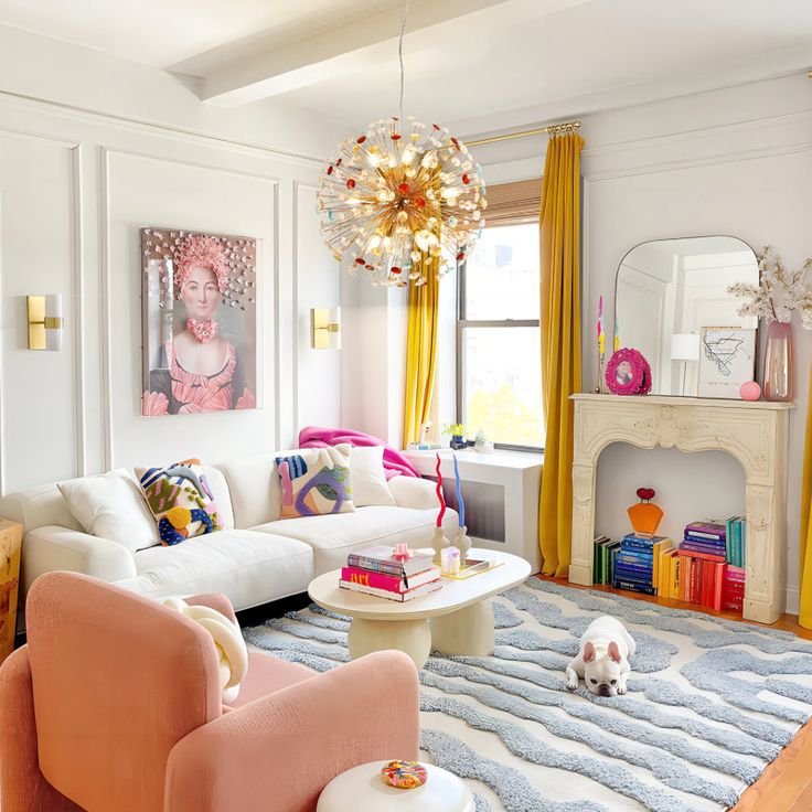 Contemporary Family Living Space