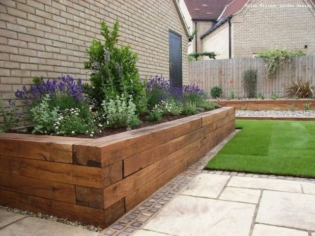 Contemporary Timber Border Design