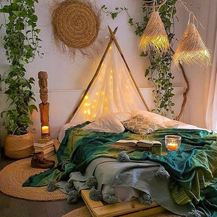 Cozy Bohemian Floor Beds