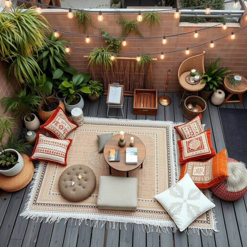 Cozy Floor Seating Area