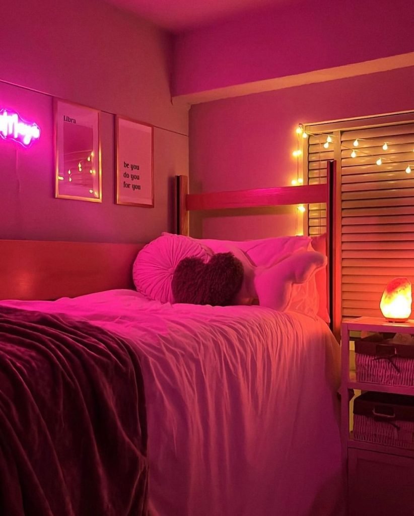 Cozy Neon Retreat