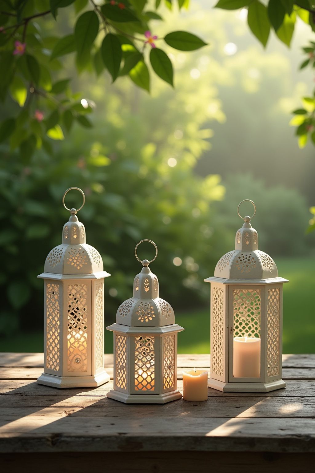 Decorative Lanterns and Candles