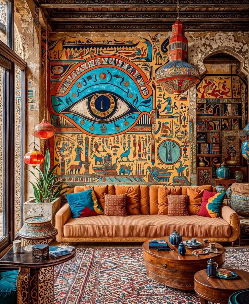 Egyptian-Inspired Home Décor