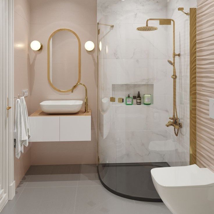 Elegant Pink and Gold Design