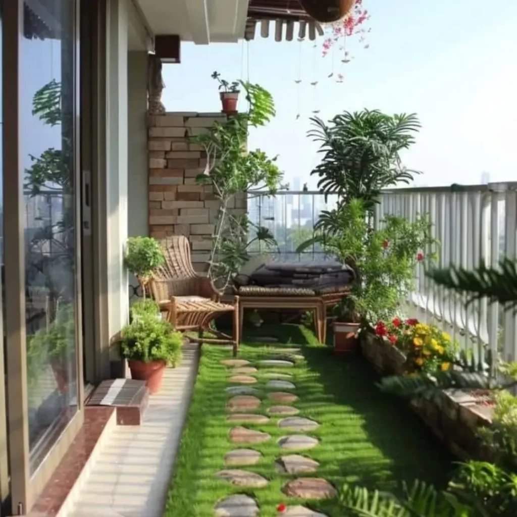 Elevated Garden Walkway