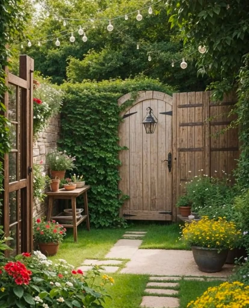 Enchanting Garden Entrance