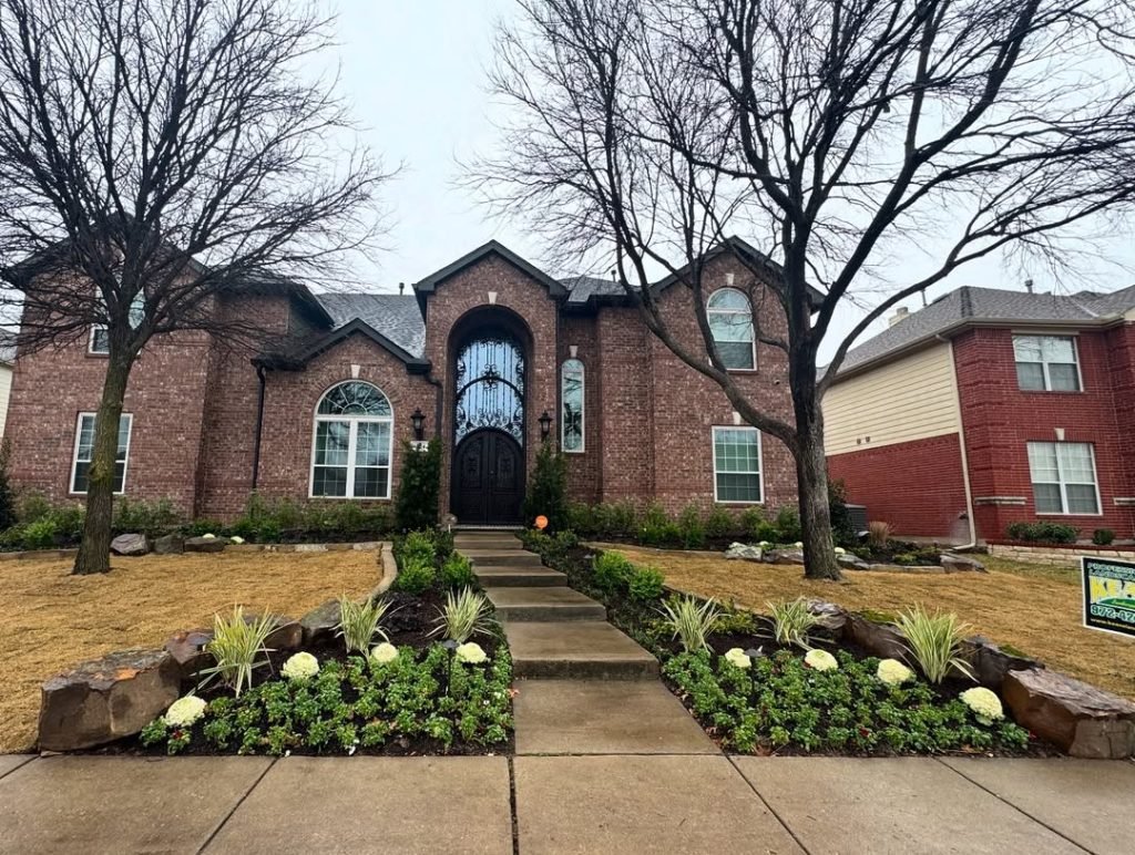 Entrance Design and Landscaping