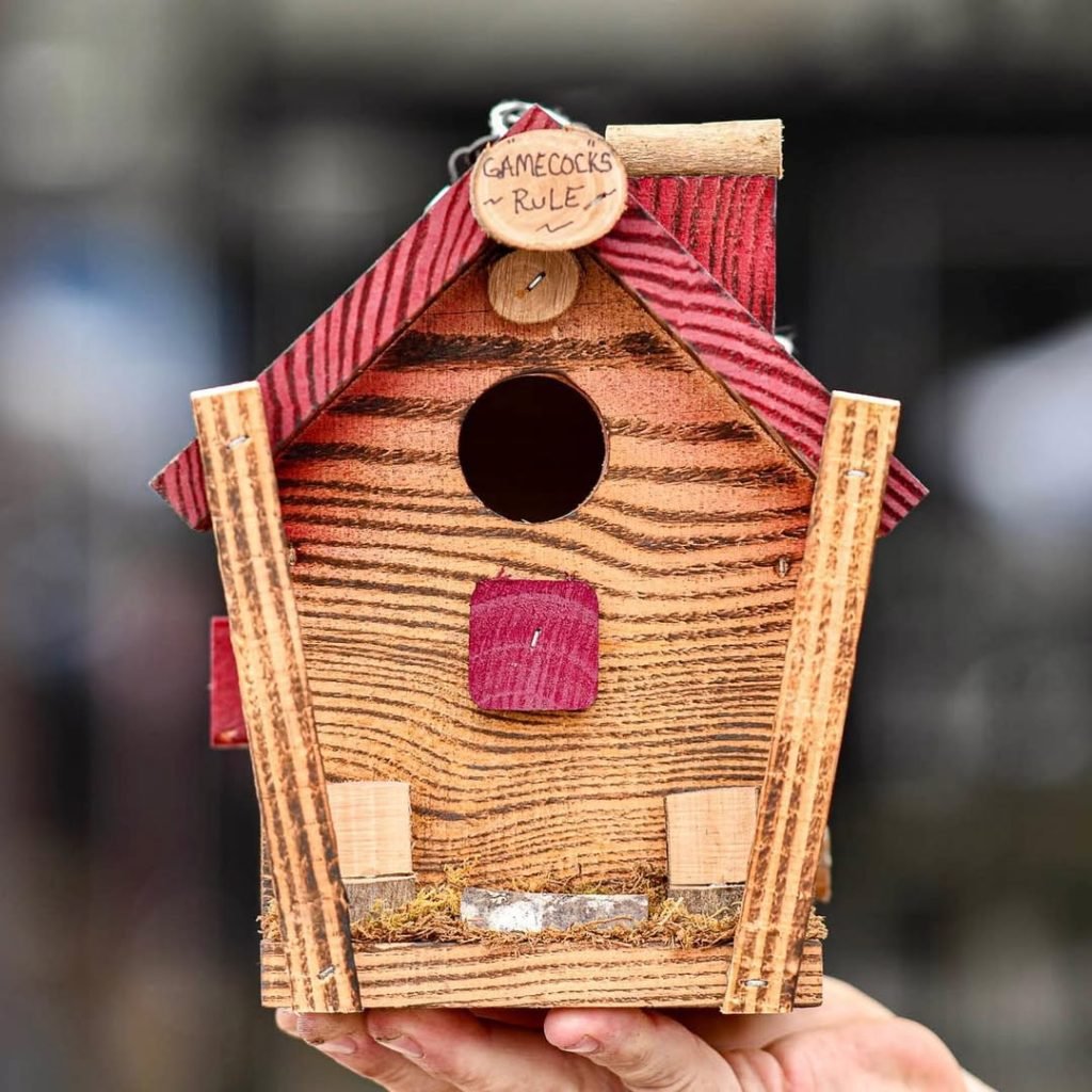 Gamecock Inspired Birdhouse Design