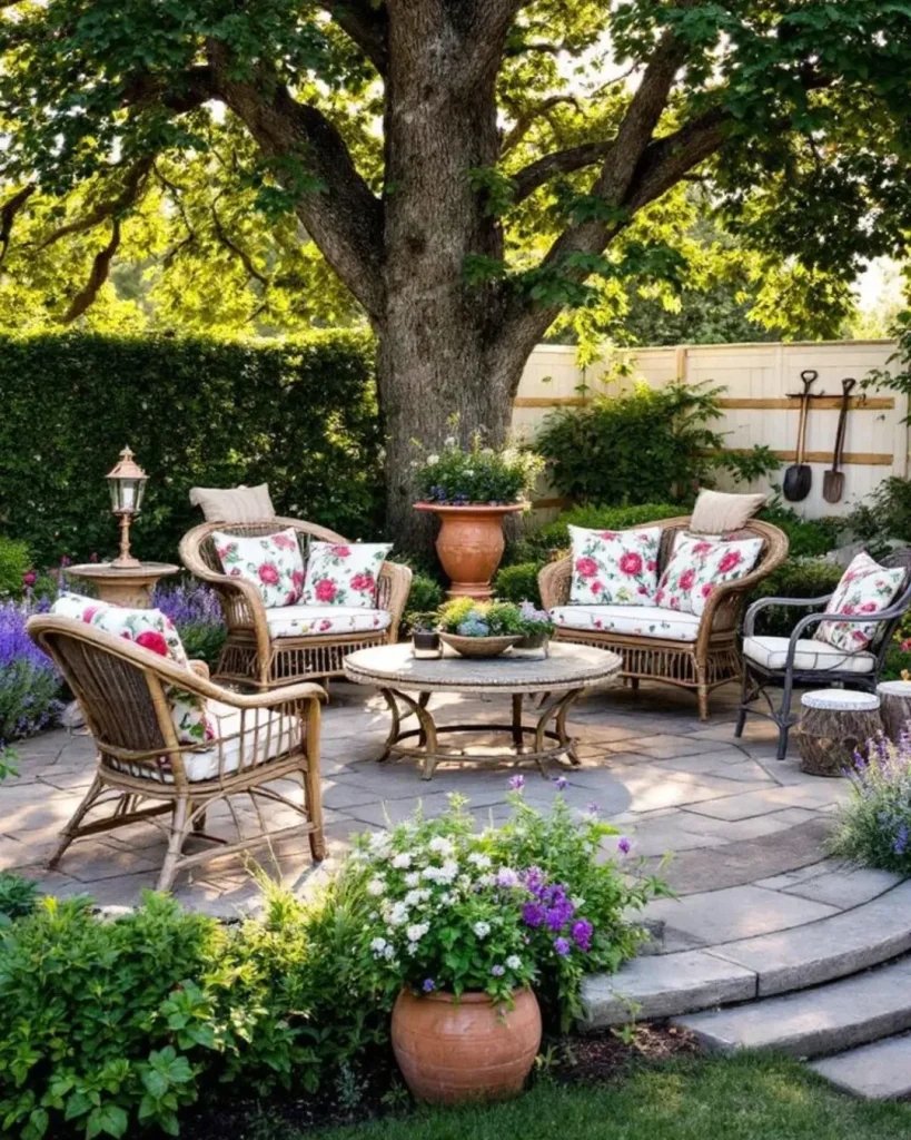 Garden Seating Area
