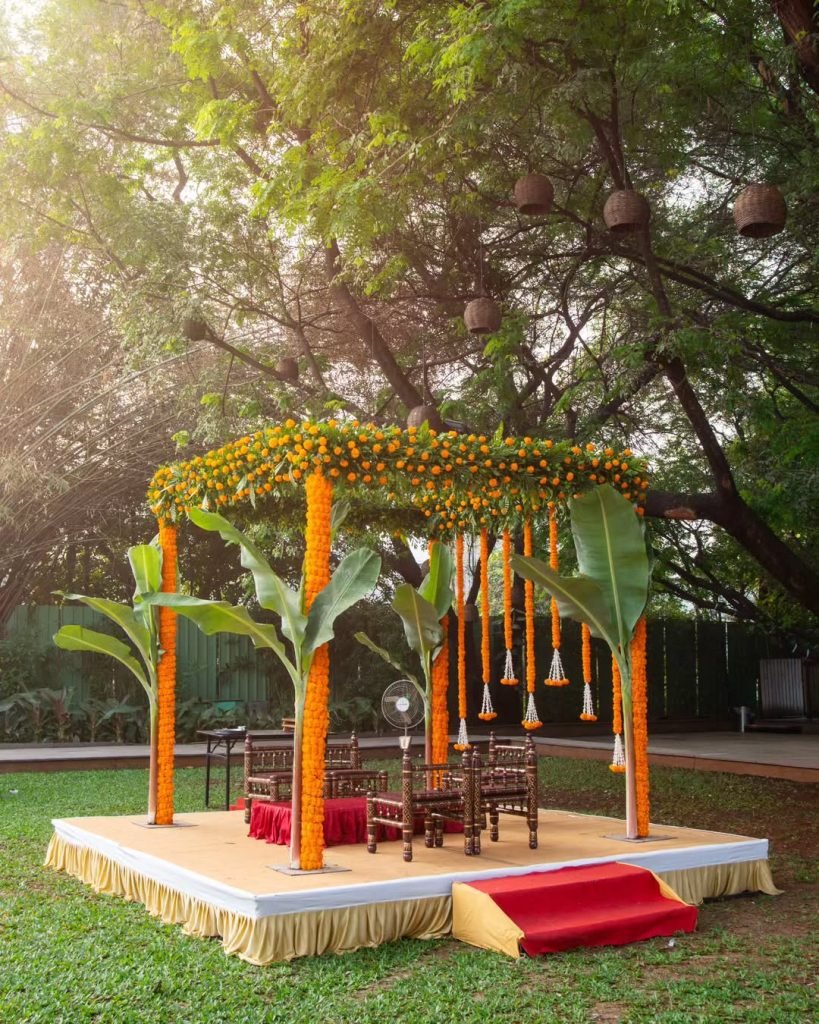 Hindu Ceremony Elevated Platform