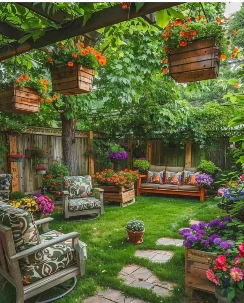 Inviting Outdoor Lounge Space
