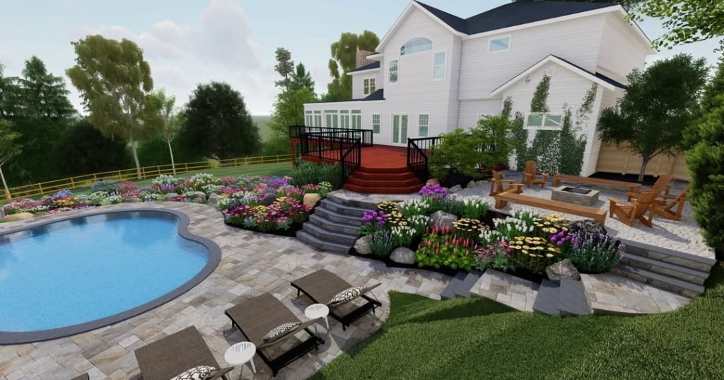 Layered Garden Retreat
