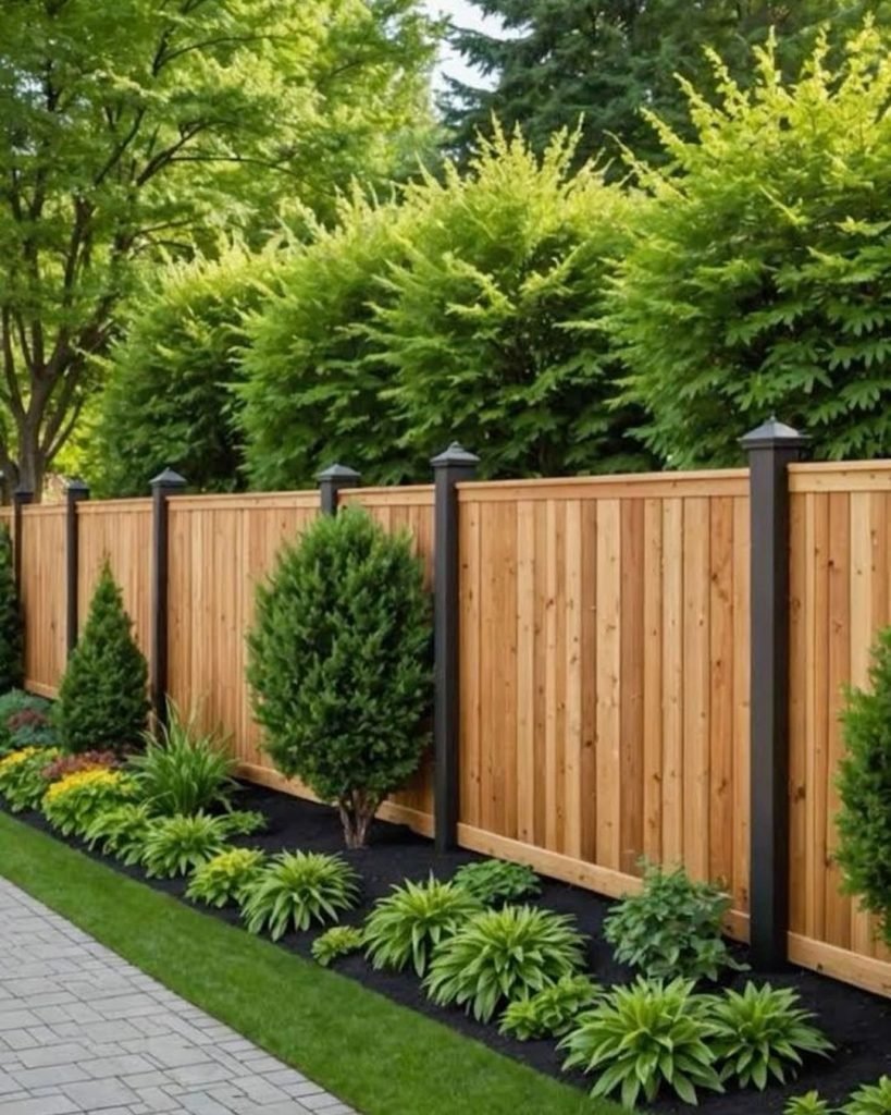 Modern Garden Fence Design