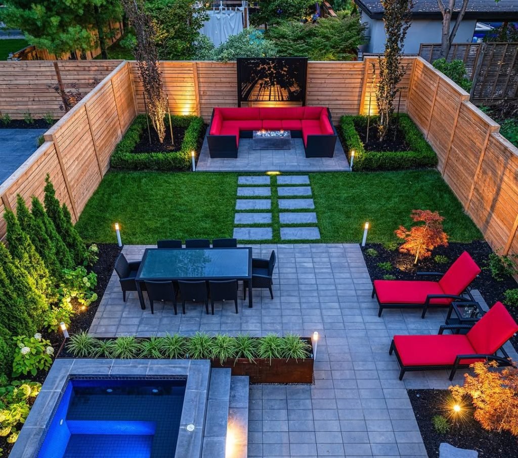 Modern Geometric Garden Design