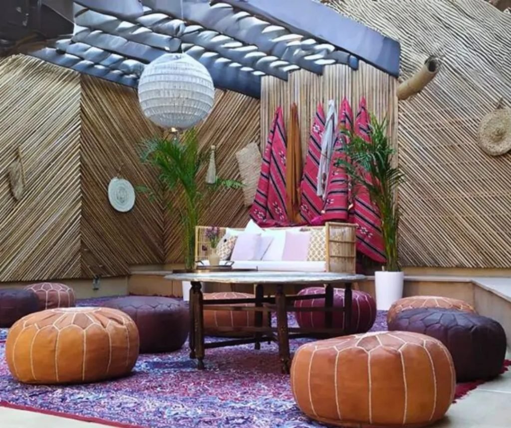 Moroccan-Inspired Cozy Nook
