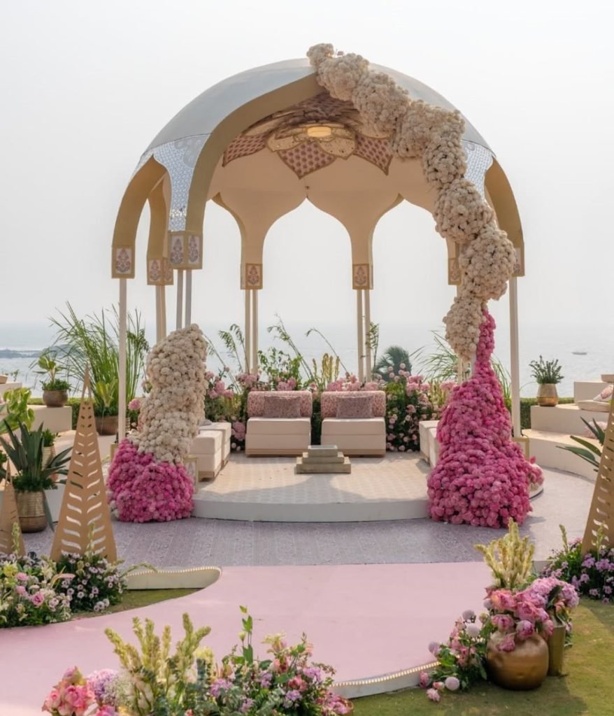Moroccan Wedding Pavilion by Sea