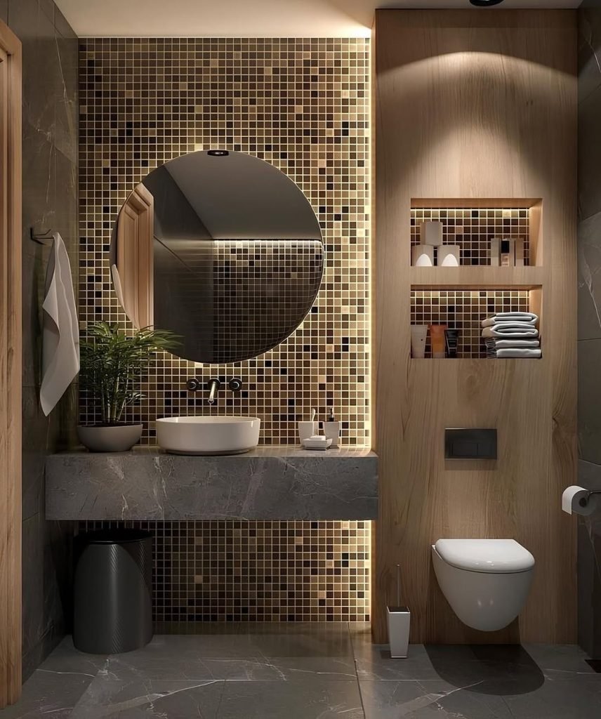 Mosaic Wall Feature