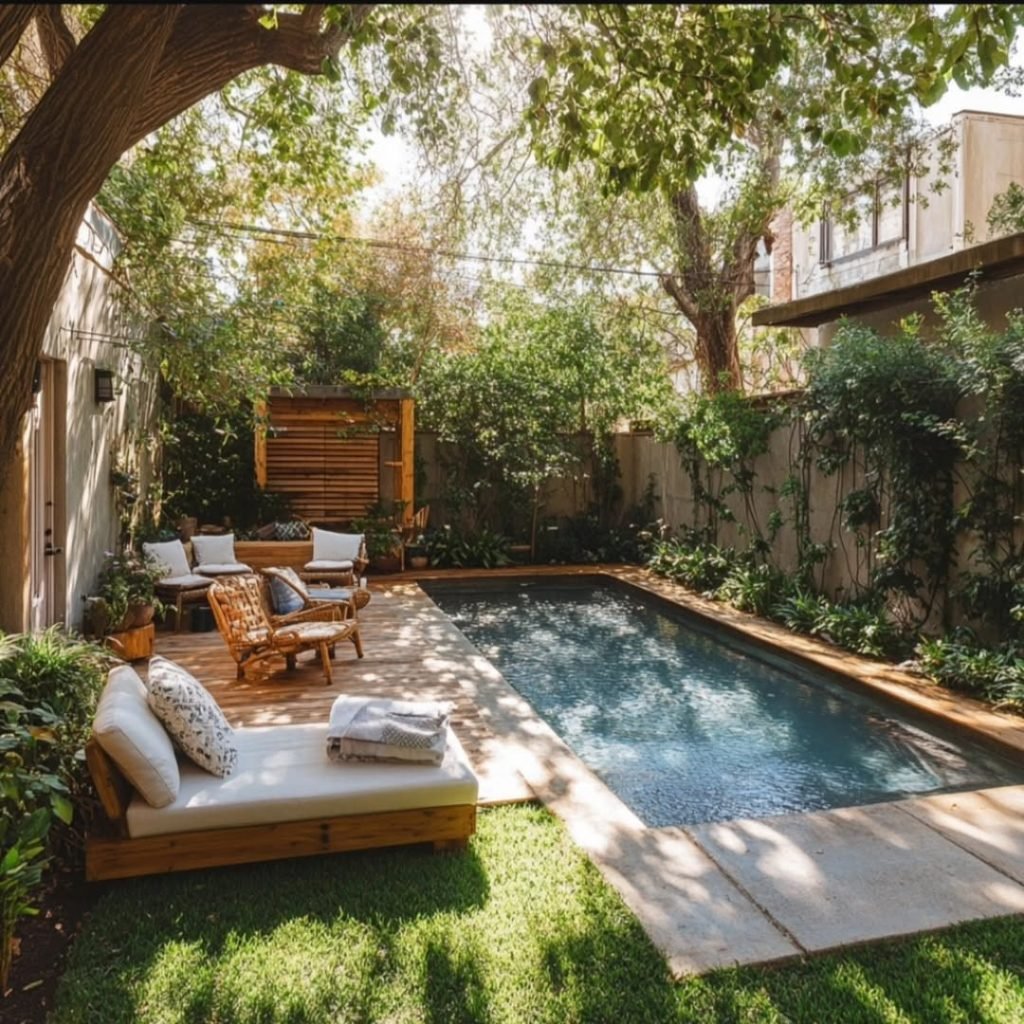 Organic Pool Retreat