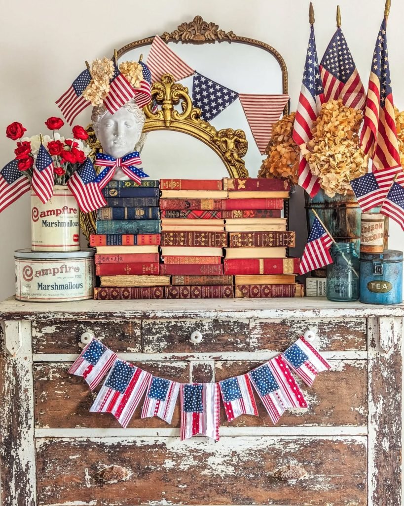 Patriotic Literary Display Ideas