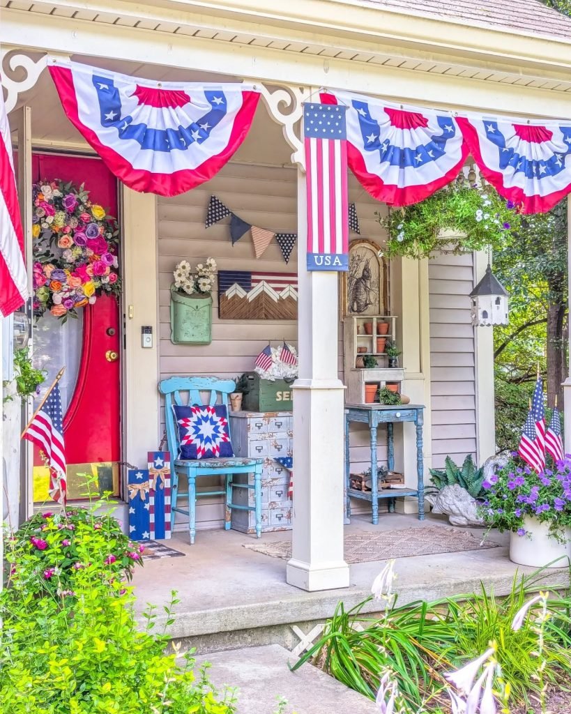 Patriotic Porch Celebration Decor
