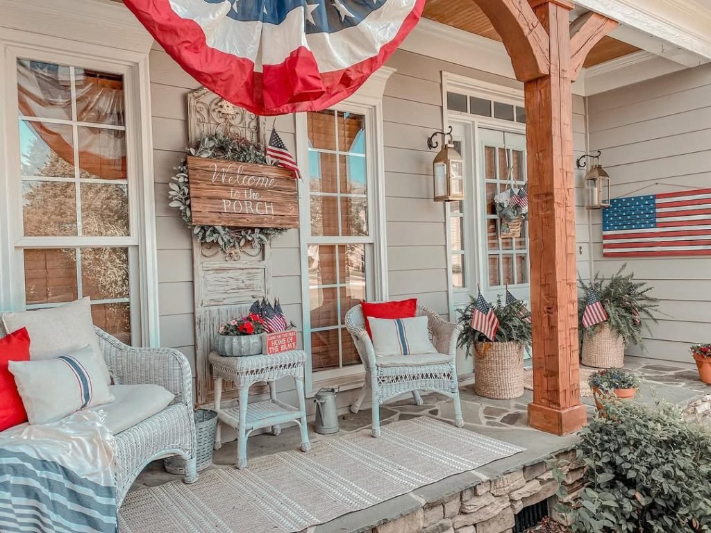 Patriotic Porch Retreat