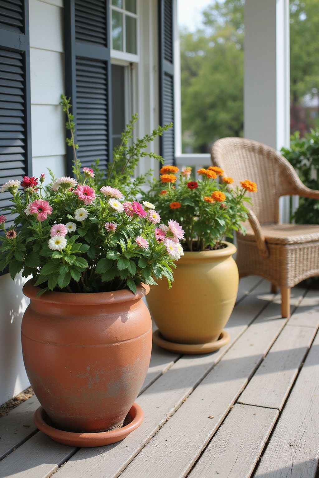 Potted Summer Flowers