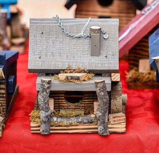 Rustic Woodland Birdhouse Design