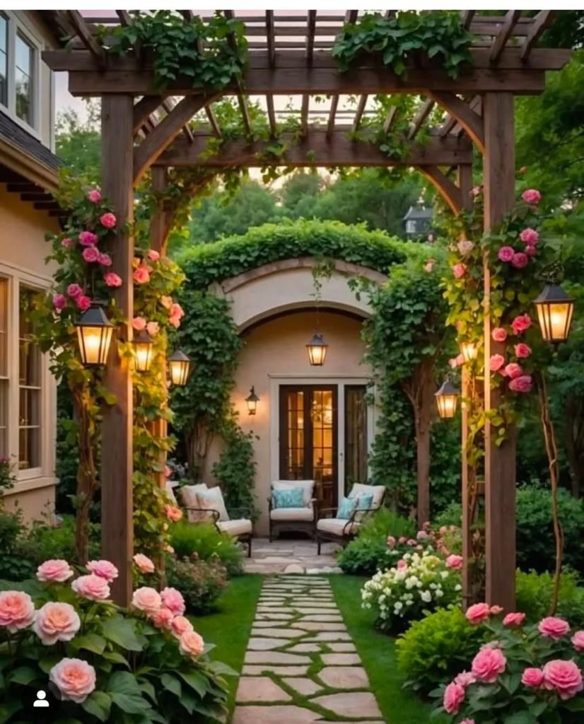 Serene Rose Garden Escape