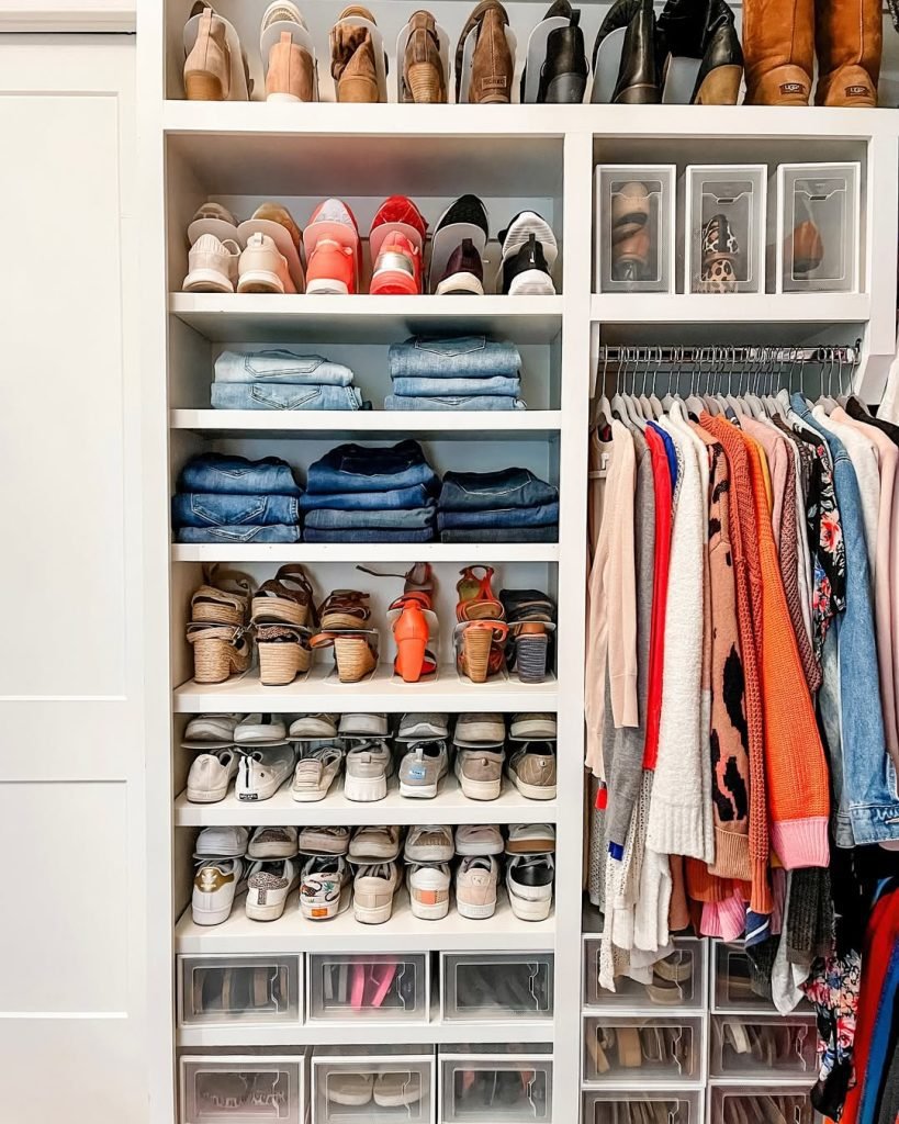 Shoe Organization Display System