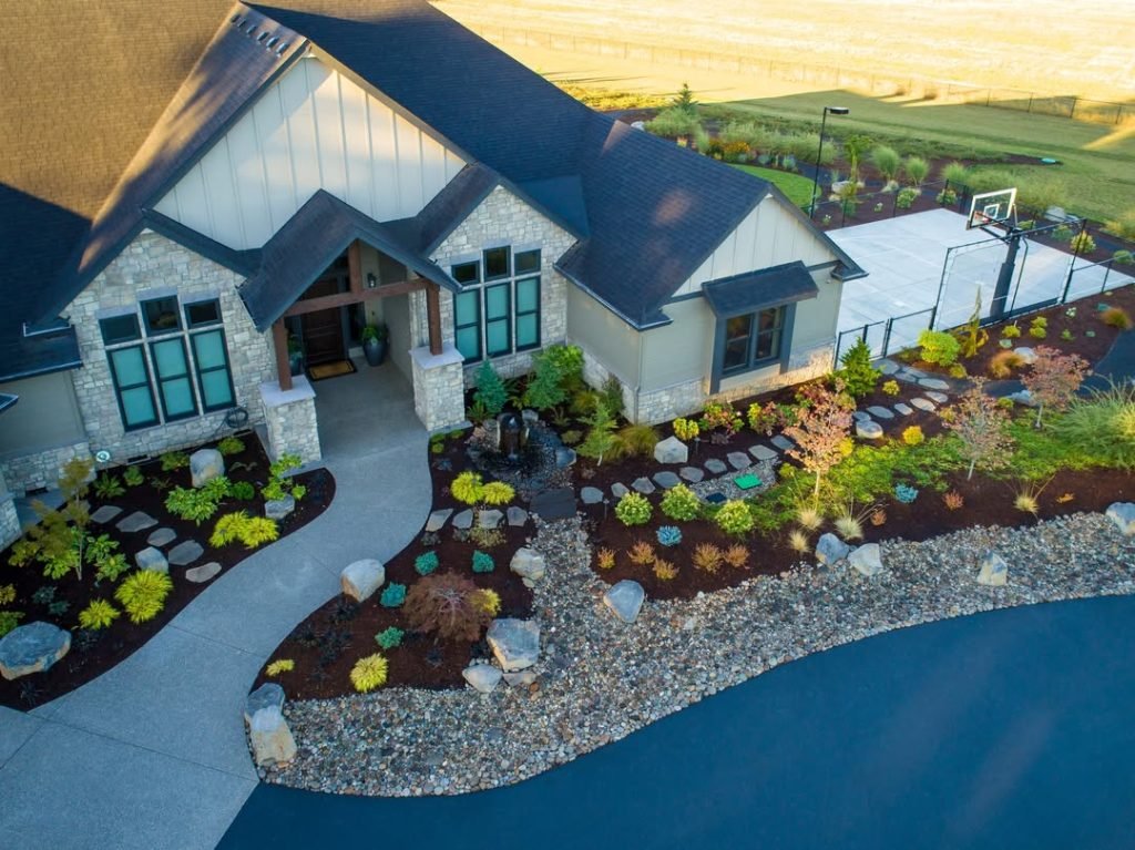 Stunning Aerial Landscape Design