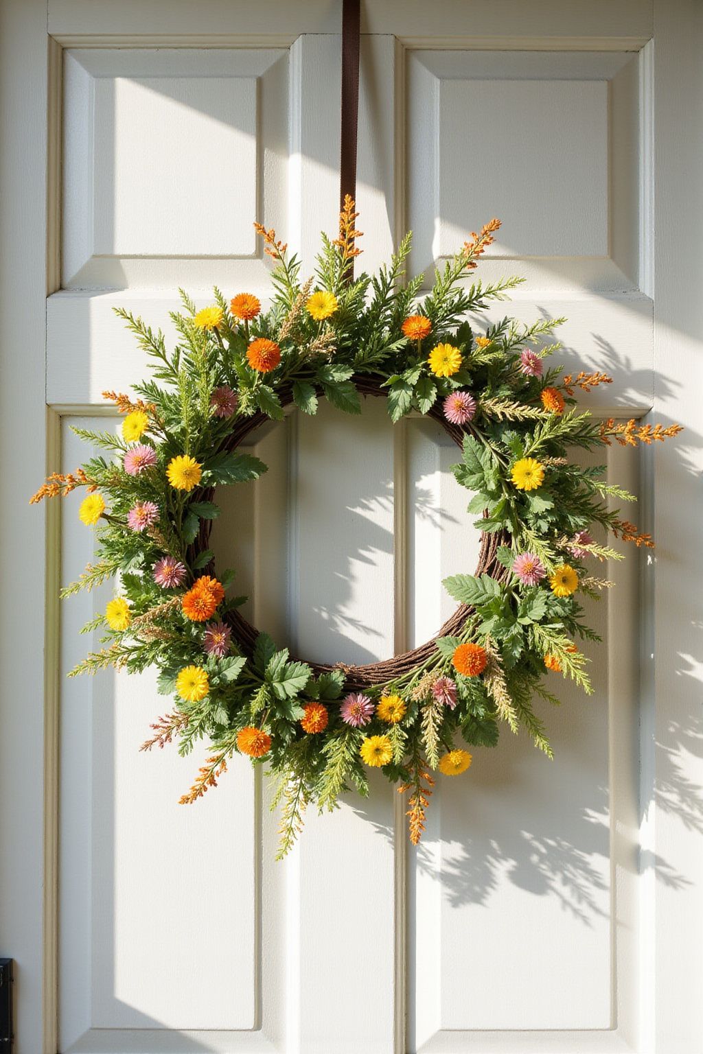 Summer-Themed Wreath