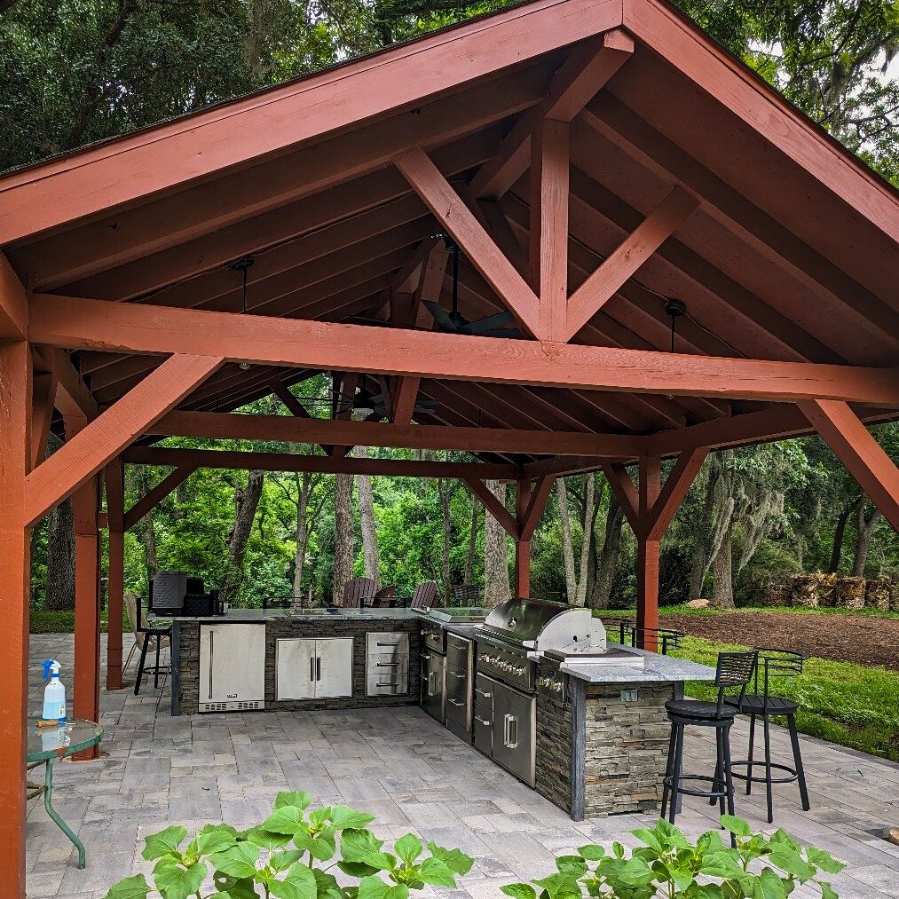 Timber Pavilion Structure