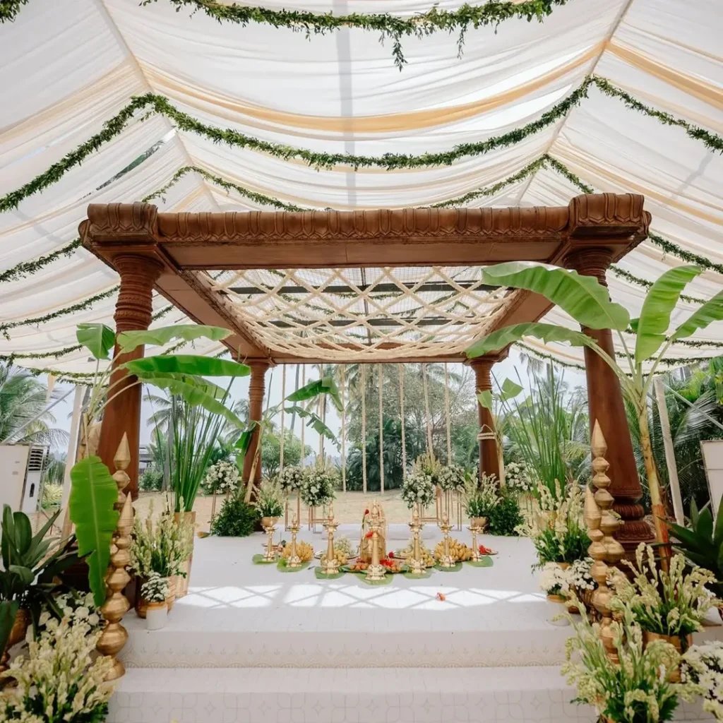 Tropical Wedding Pavilion Designs
