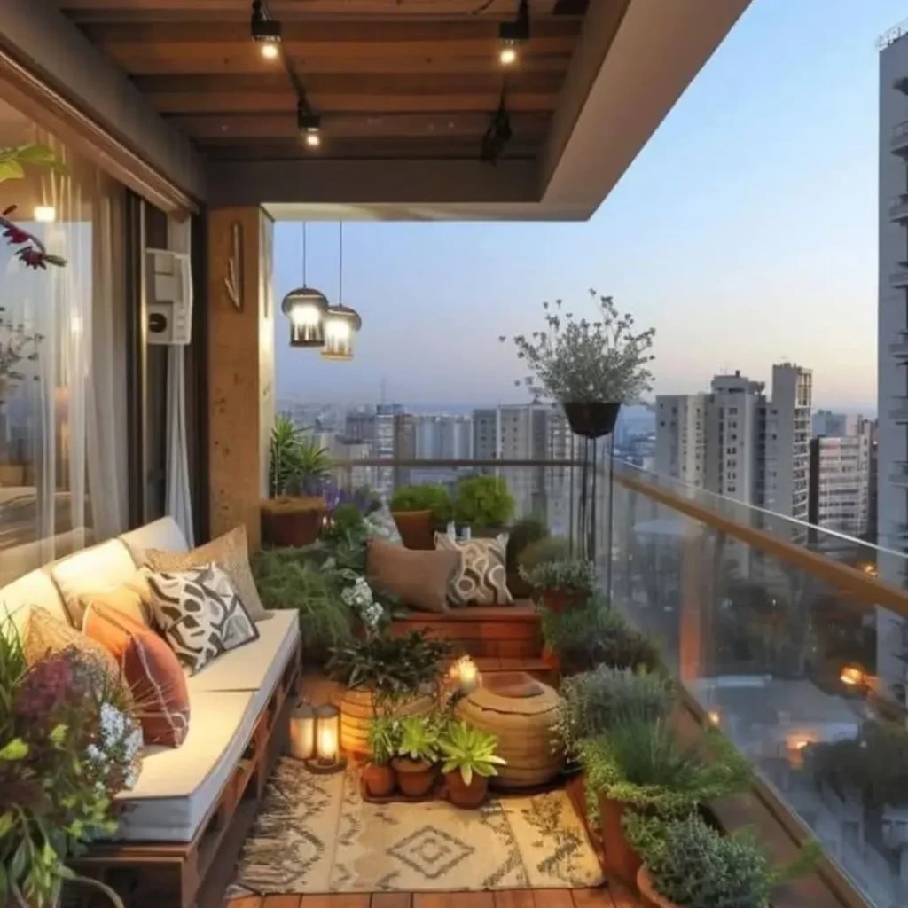 Urban Balcony Oasis