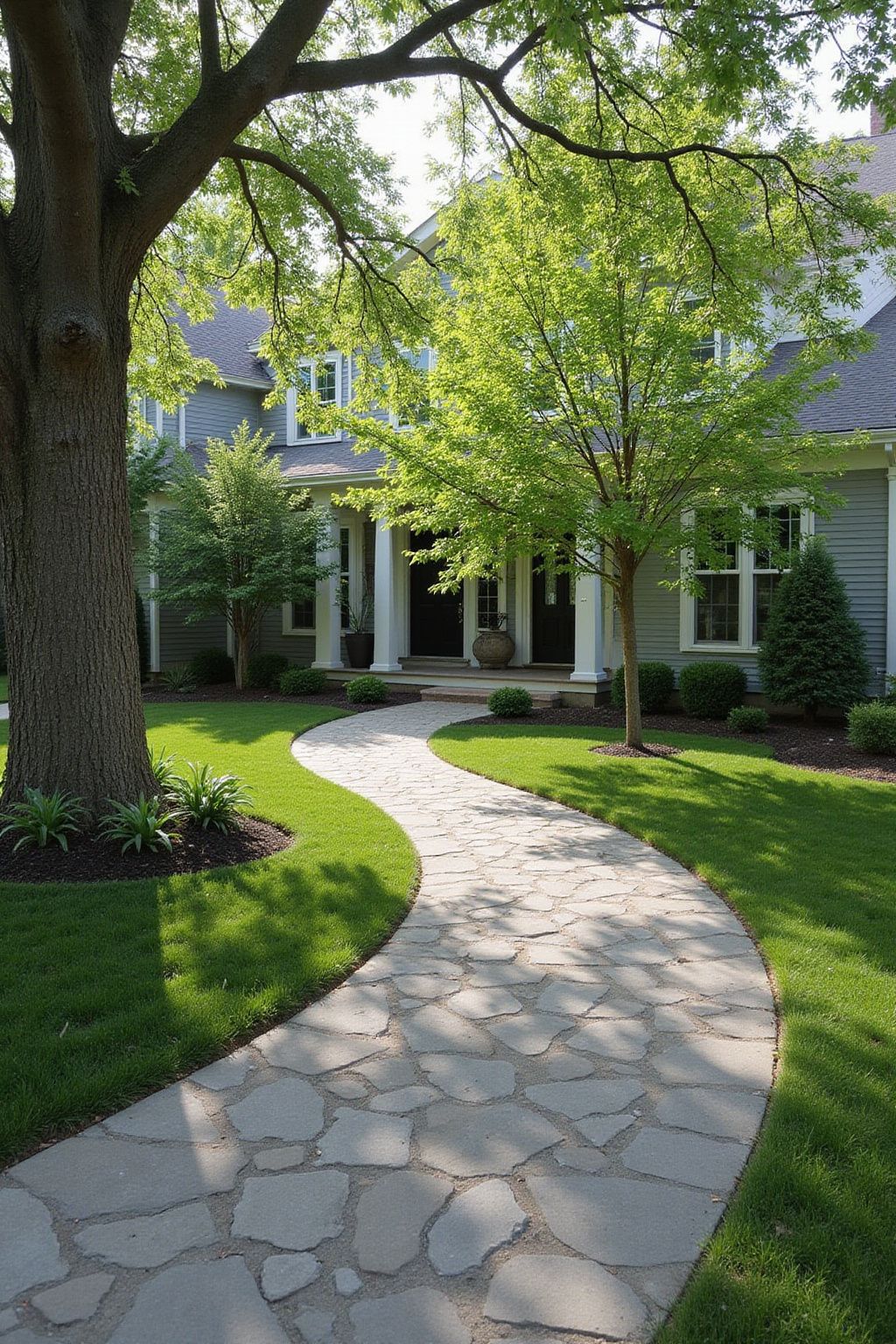 Use Paver Stones for a Unique Path