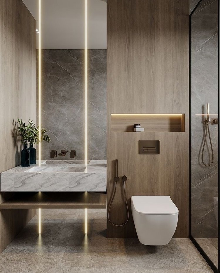 Vertical Lighting Elegance